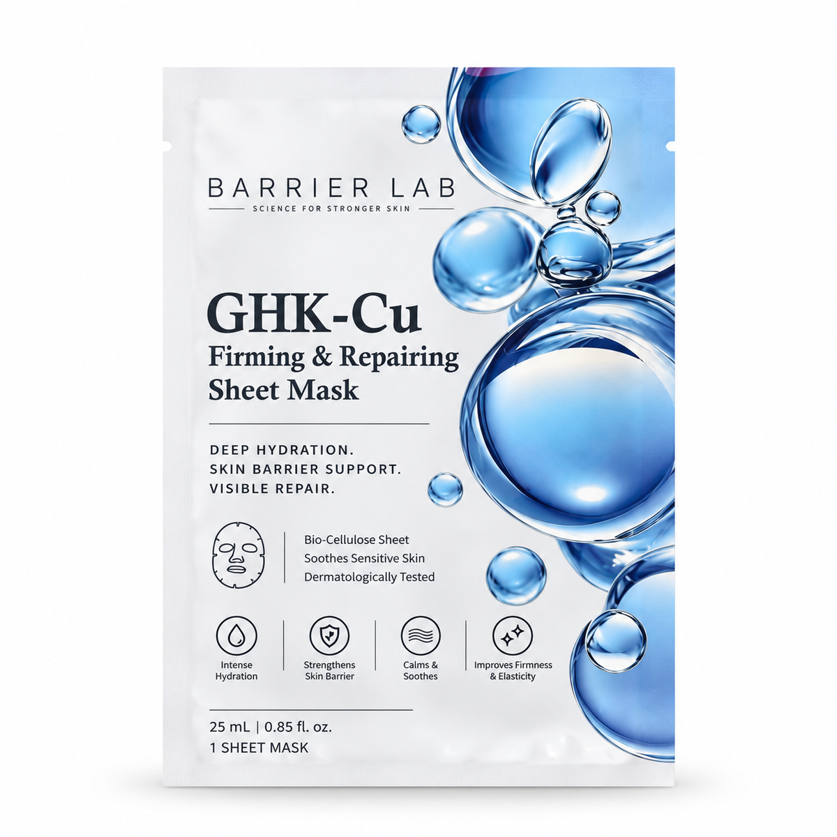 Barrier Lab GHK-Cu Firming & Repairing Sheet Mask